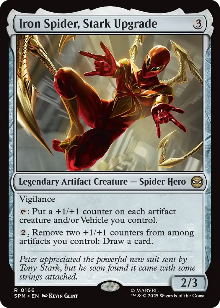 Iron Spider, Stark Upgrade — Marvel's Spider-Man — Magic: The Gathering
