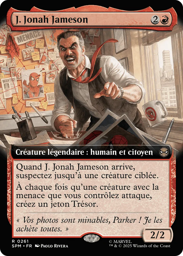 J. Jonah Jameson — Marvel's Spider-Man — Magic: The Gathering