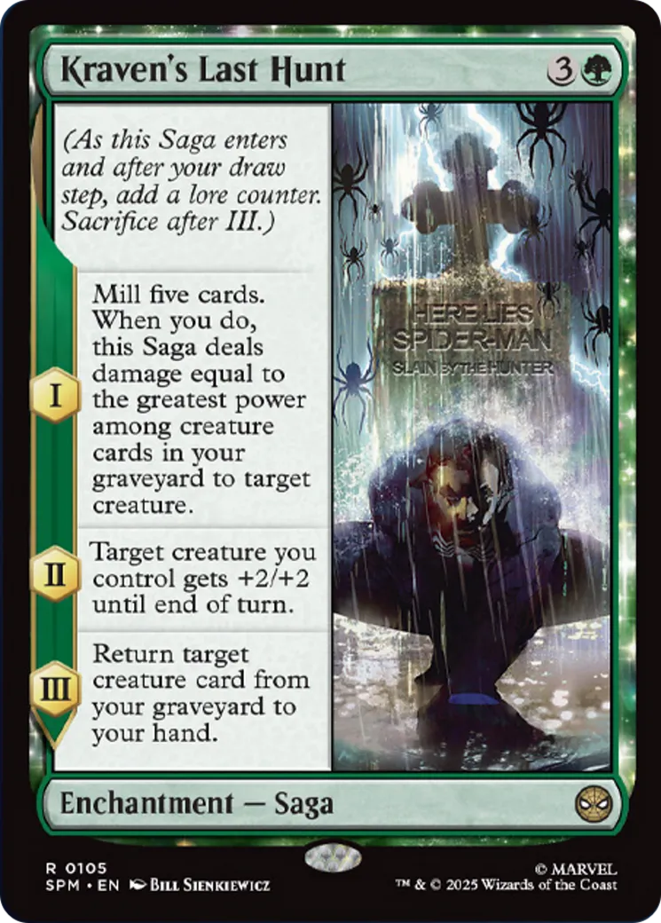 La dernière chasse de Kraven — Marvel's Spider-Man — Magic: The Gathering
