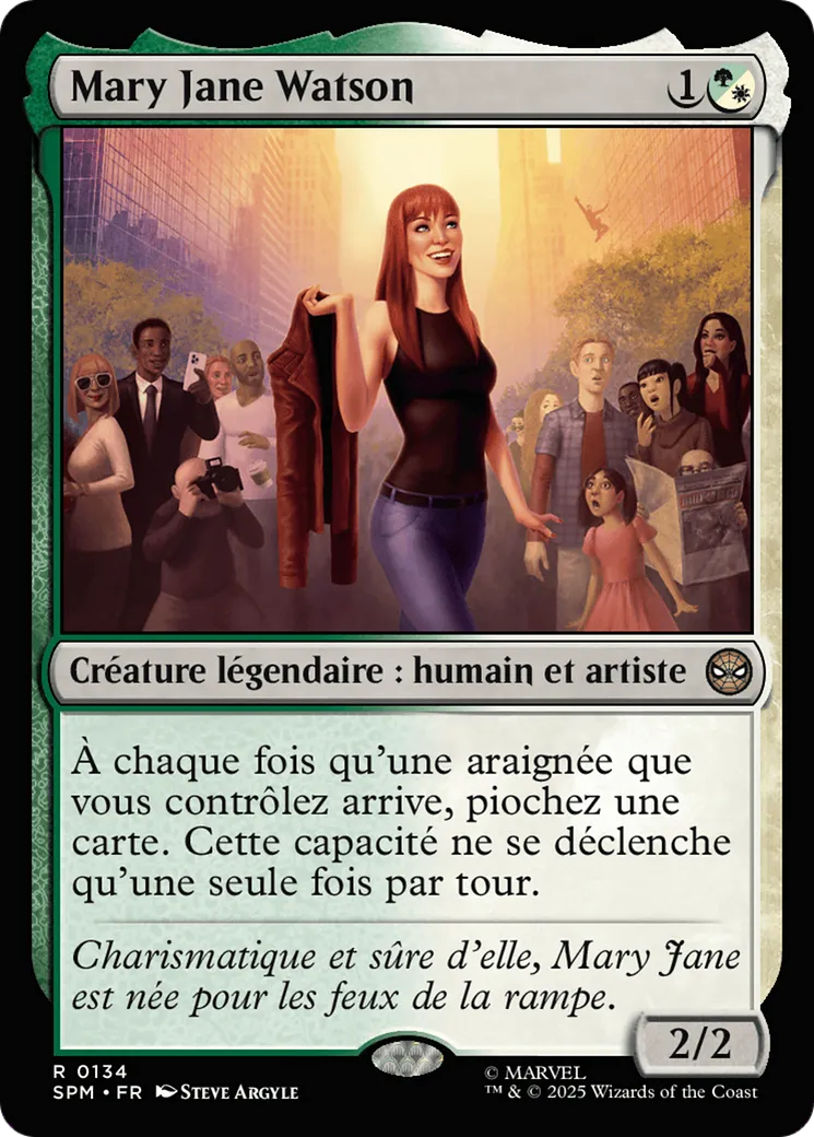 Mary Jane Watson — Marvel's Spider-Man — Magic: The Gathering