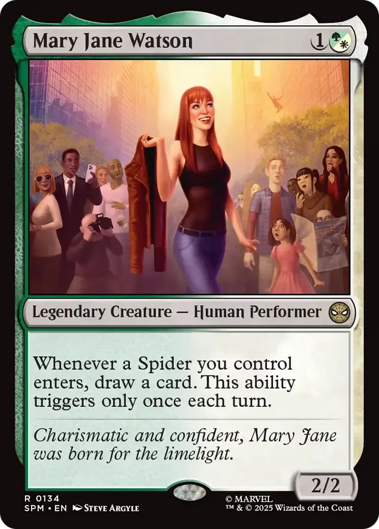 Mary Jane Watson — Marvel's Spider-Man — Magic: The Gathering