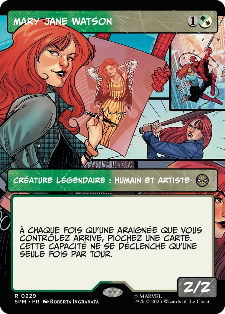 Mary Jane Watson — Marvel's Spider-Man — Magic: The Gathering