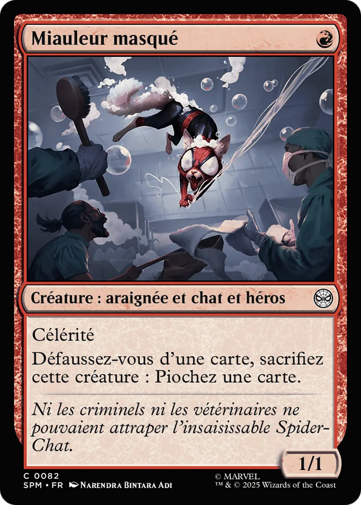 Miauleur masqué — Marvel's Spider-Man — Magic: The Gathering