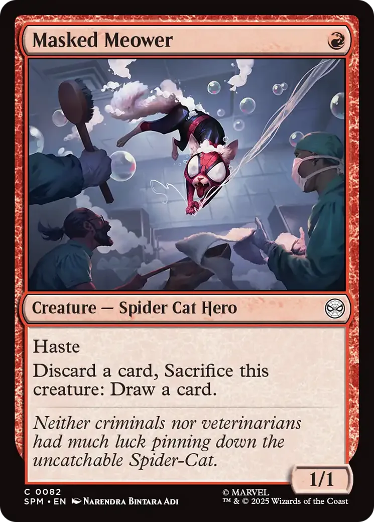 Miauleur masqué — Marvel's Spider-Man — Magic: The Gathering
