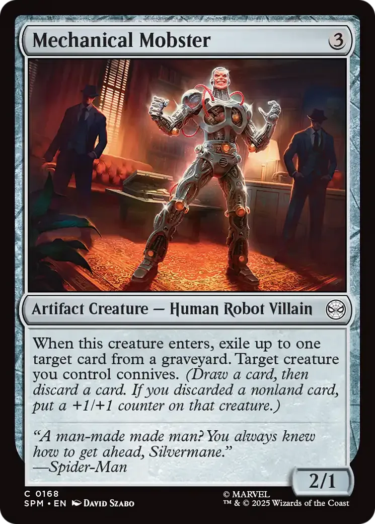Truand mécanique — Marvel's Spider-Man — Magic: The Gathering