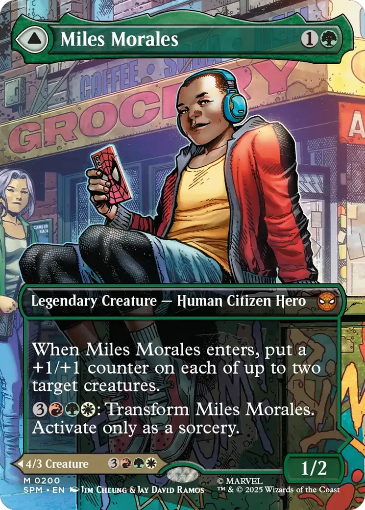Miles Morales // Ultimate Spider-Man — Marvel's Spider-Man — Magic: The Gathering