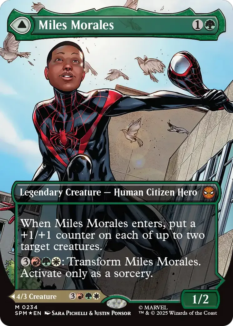 Miles Morales // L'ultime Spider-Man — Marvel's Spider-Man — Magic: The Gathering