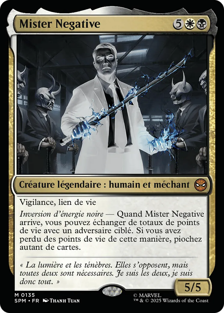Mister Negative — Marvel's Spider-Man — Magic: The Gathering
