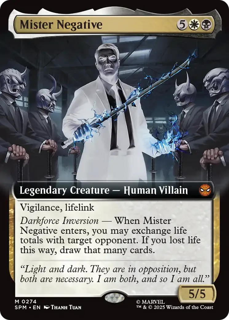 Mister Negative — Marvel's Spider-Man — Magic: The Gathering