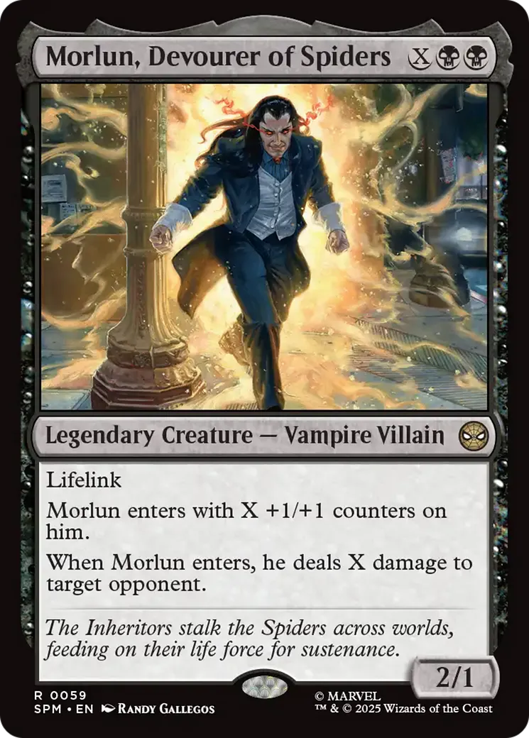 Morlun, Devourer of Spiders — Marvel's Spider-Man — Magic: The Gathering