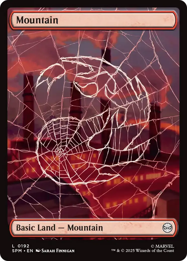 Mountain — Marvel's Spider-Man — Magic: The Gathering