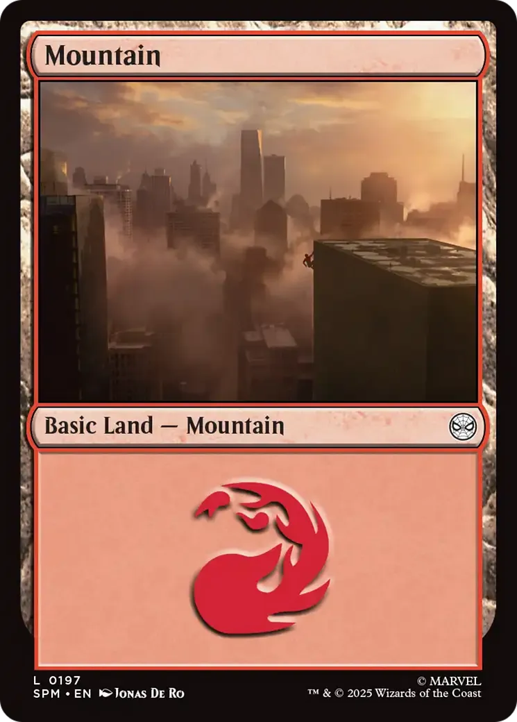 Montagne — Marvel's Spider-Man — Magic: The Gathering