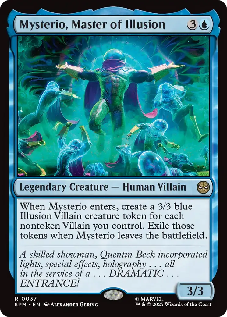 Mysterio, Master of Illusion — Marvel's Spider-Man — Magic: The Gathering