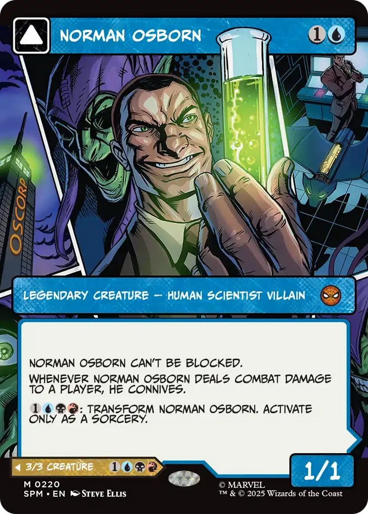 Norman Osborn // Bouffon vert — Marvel's Spider-Man — Magic: The Gathering