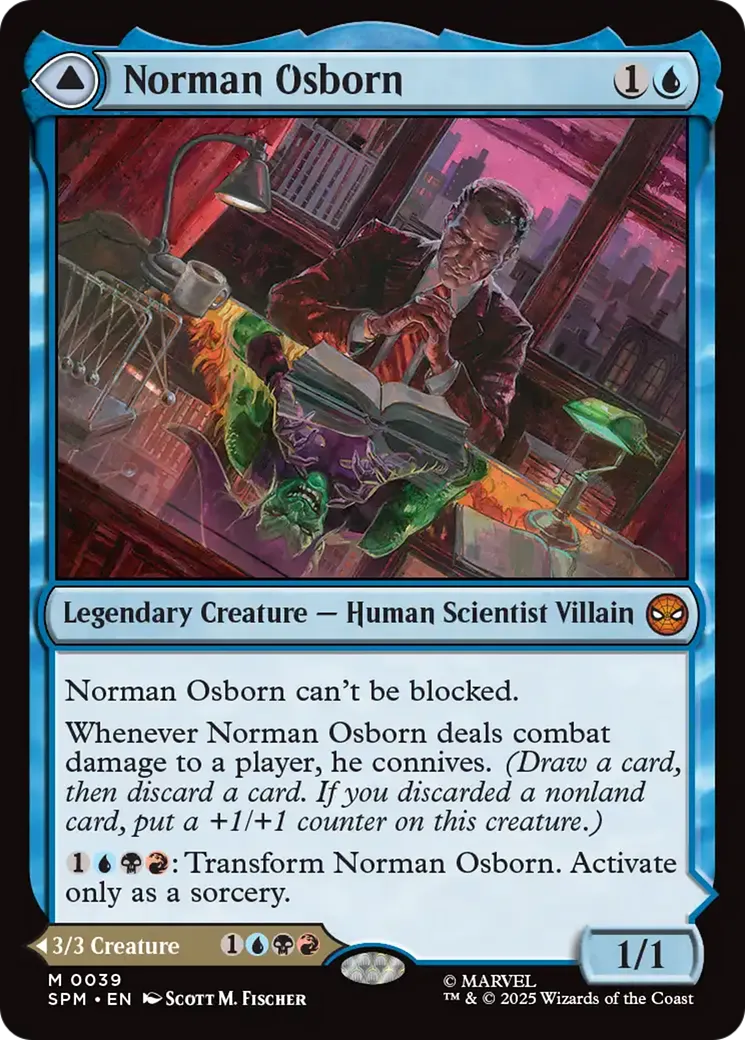 Norman Osborn // Bouffon vert — Marvel's Spider-Man — Magic: The Gathering