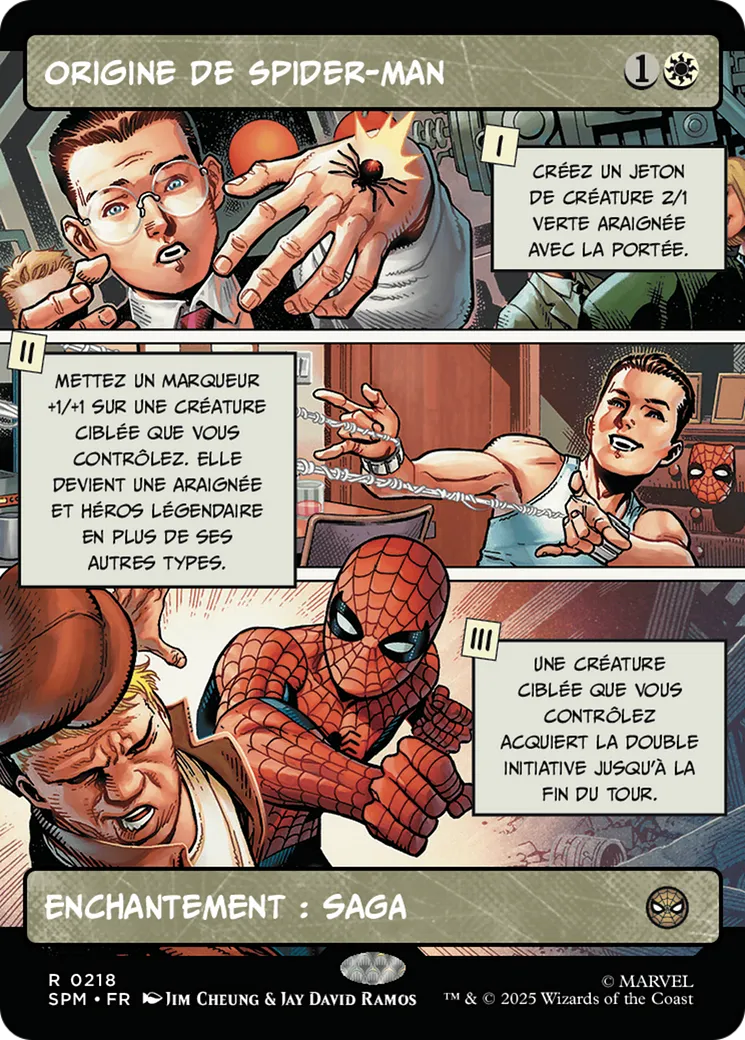 Origine de Spider-Man — Marvel's Spider-Man — Magic: The Gathering