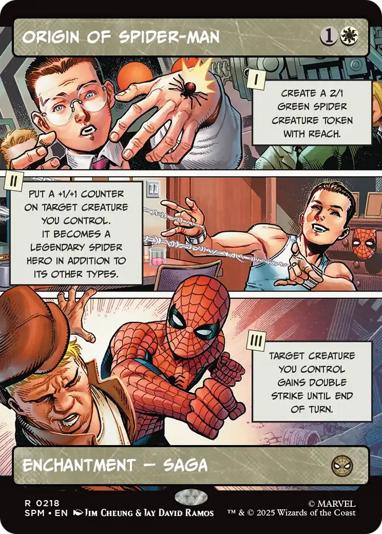 Origin of Spider-Man — Marvel's Spider-Man — Magic: The Gathering