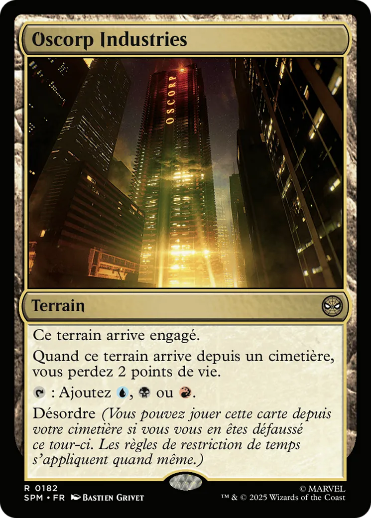 Oscorp Industries — Marvel's Spider-Man — Magic: The Gathering