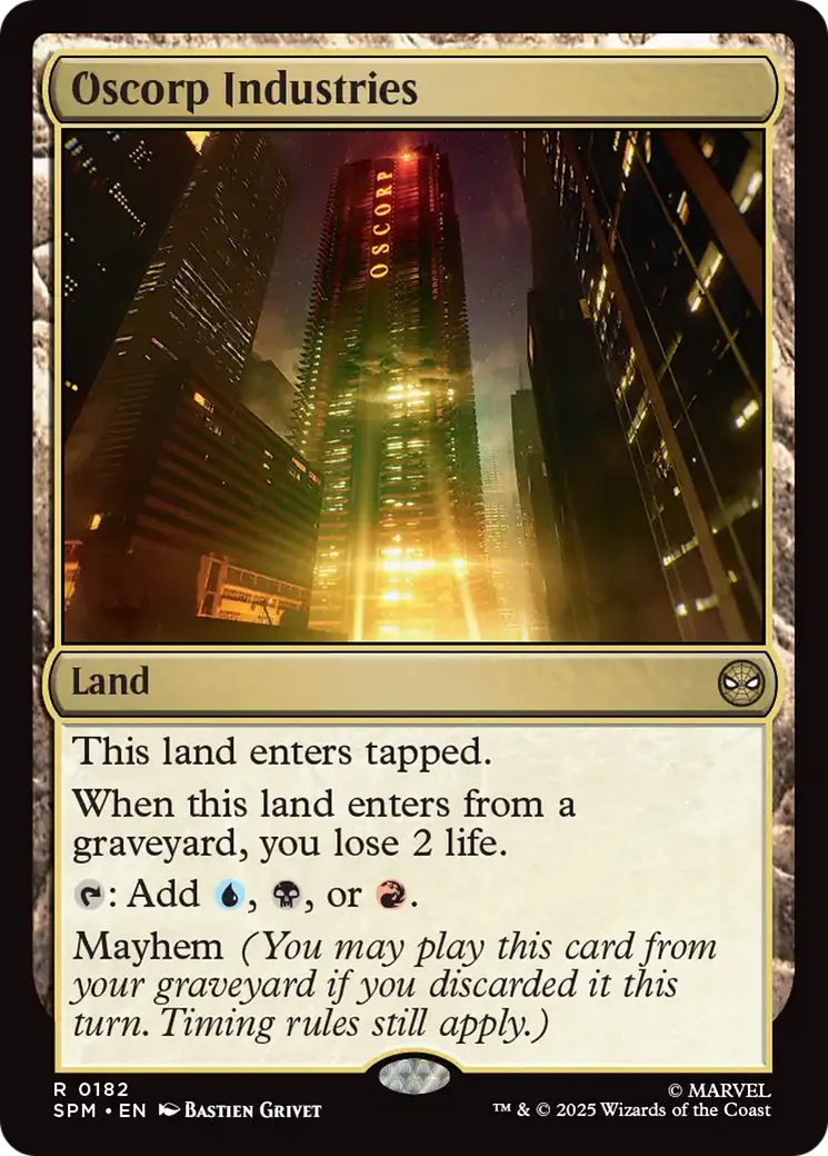 Oscorp Industries — Marvel's Spider-Man — Magic: The Gathering