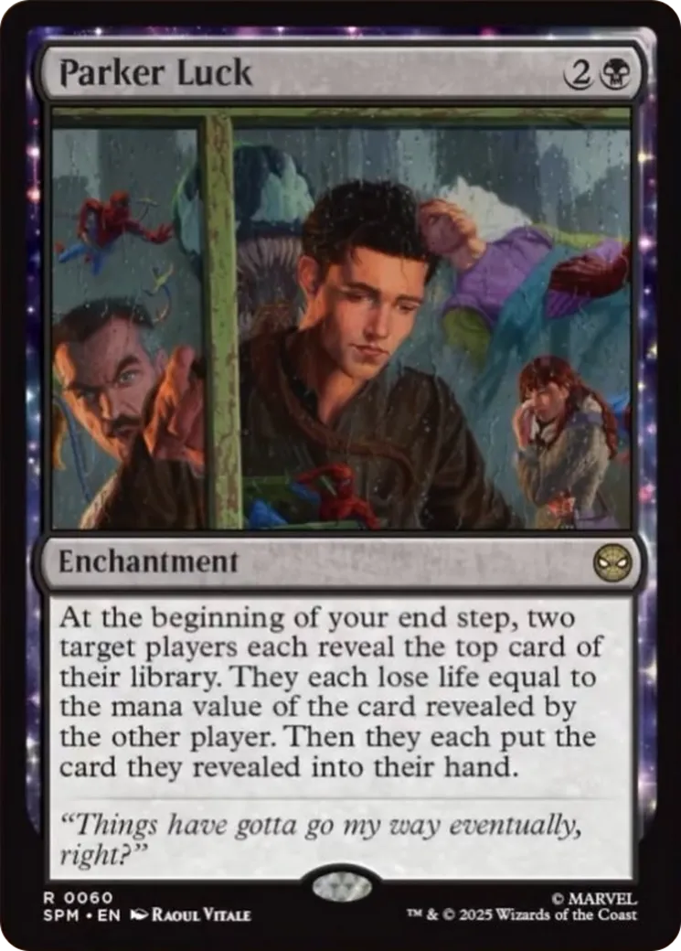 Chance de Parker — Marvel's Spider-Man — Magic: The Gathering