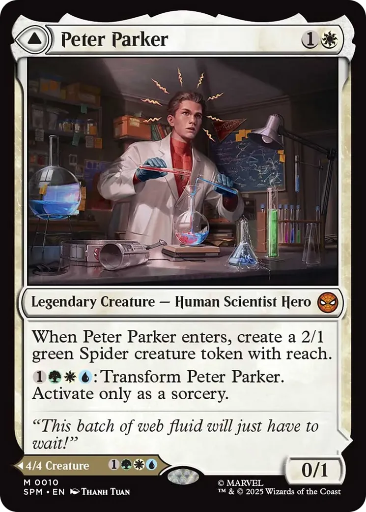 Peter Parker // L'incroyable Spider-Man — Marvel's Spider-Man — Magic: The Gathering