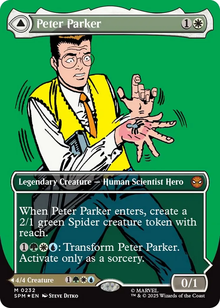 Peter Parker // Amazing Spider-Man from Marvel's Spider-Man - Magic: The Gathering