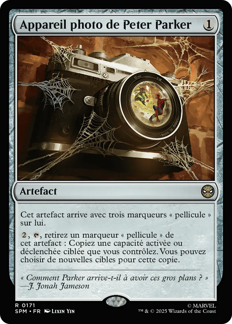 Appareil photo de Peter Parker — Marvel's Spider-Man — Magic: The Gathering