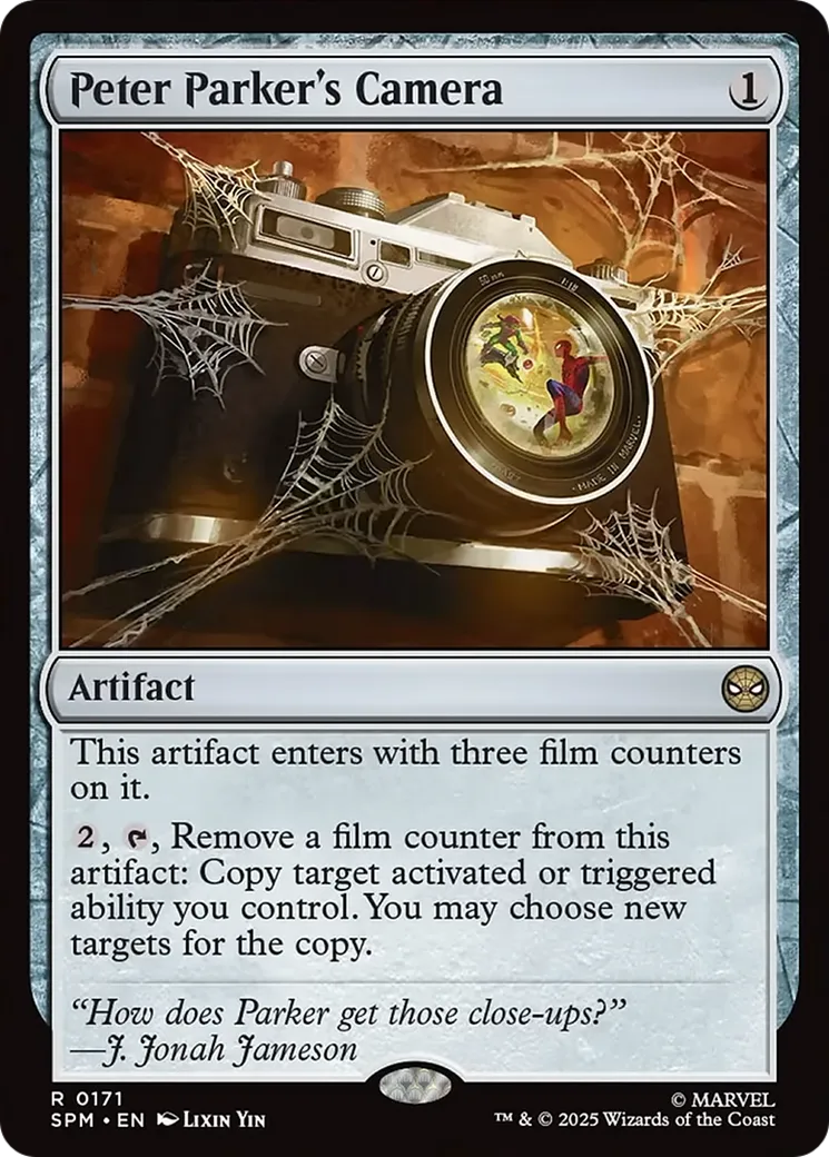 Peter Parker's Camera — Marvel's Spider-Man — Magic: The Gathering