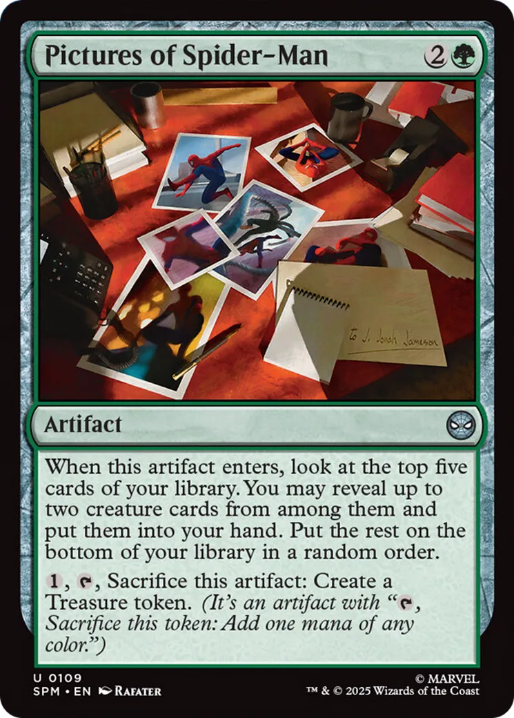 Pictures of Spider-Man — Marvel's Spider-Man — Magic: The Gathering