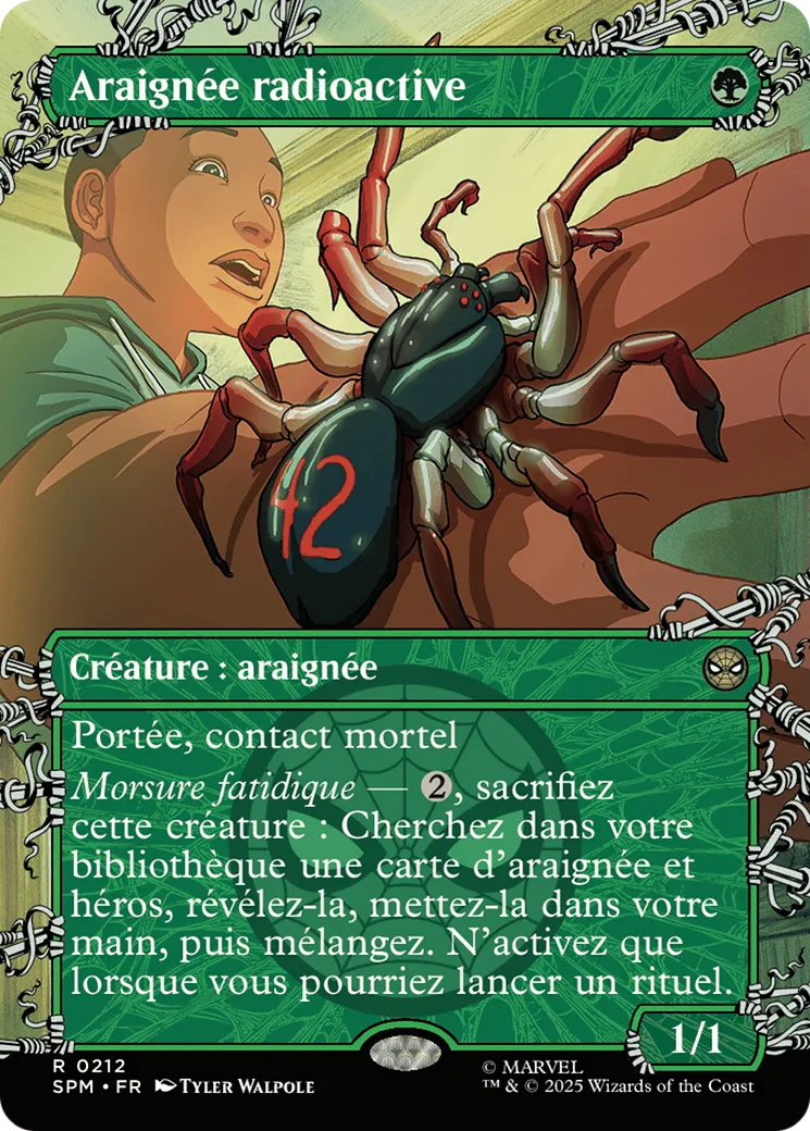 Araignée radioactive — Marvel's Spider-Man — Magic: The Gathering