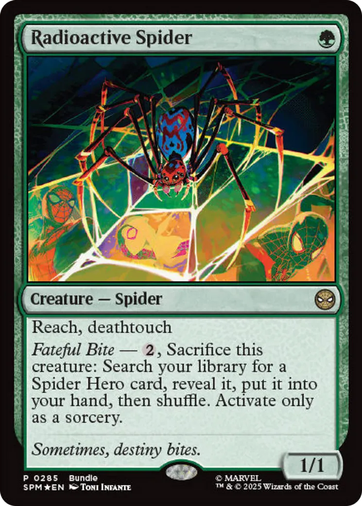 Araignée radioactive — Marvel's Spider-Man — Magic: The Gathering
