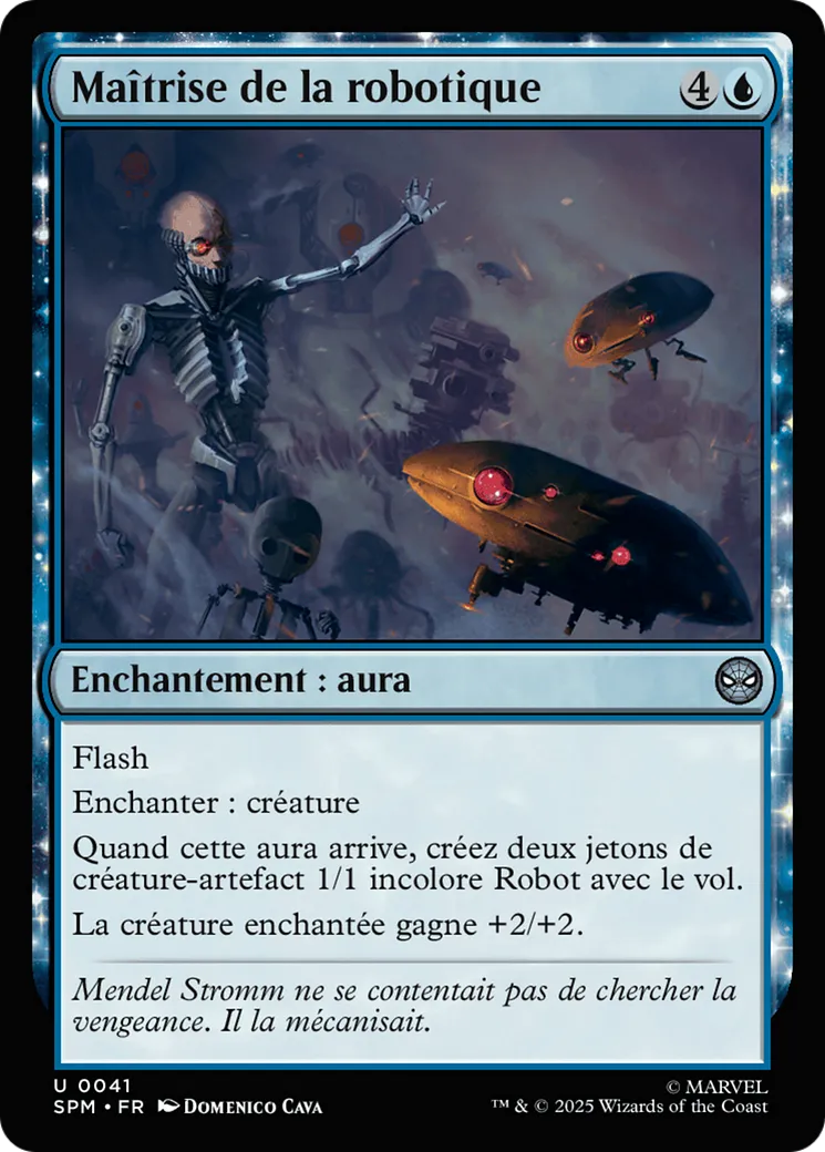 Maîtrise de la robotique from Marvel's Spider-Man - Magic: The Gathering