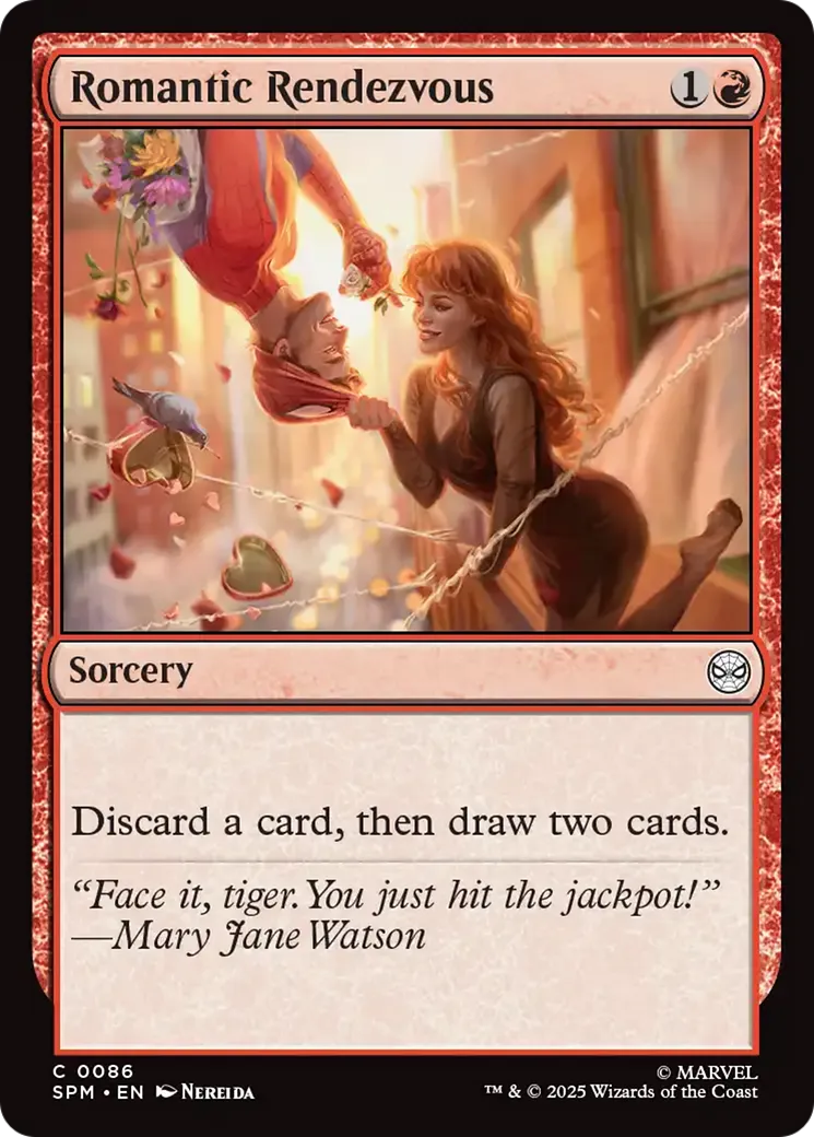 Romantic Rendezvous — Marvel's Spider-Man — Magic: The Gathering