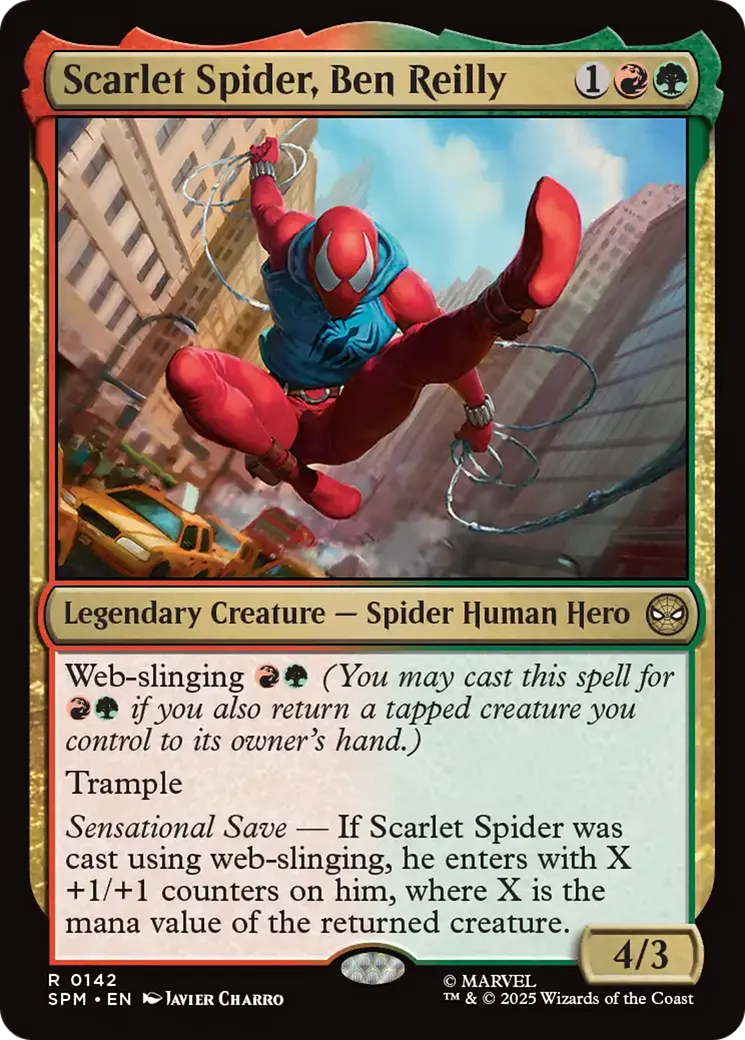 Scarlet Spider, Ben Reilly — Marvel's Spider-Man — Magic: The Gathering
