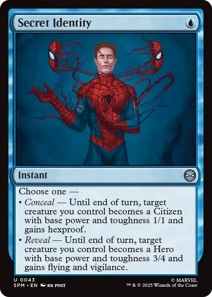 Secret Identity — Marvel's Spider-Man — Magic: The Gathering