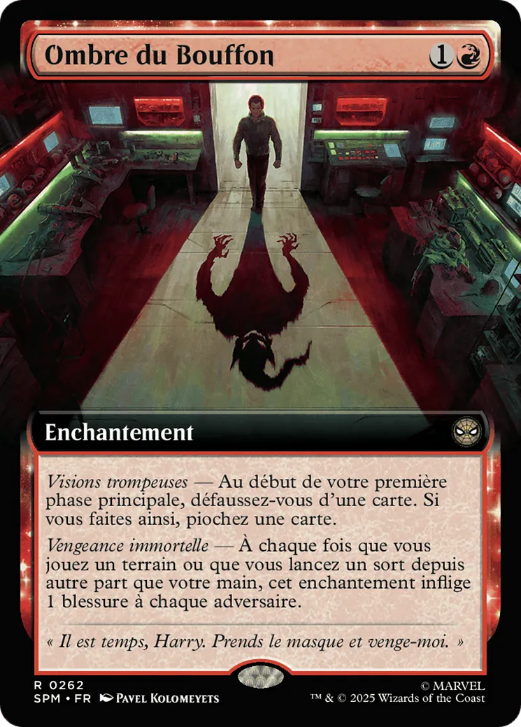 Ombre du Bouffon — Marvel's Spider-Man — Magic: The Gathering