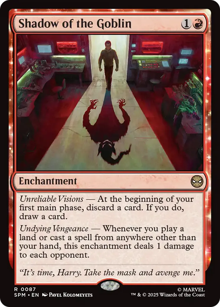 Shadow of the Goblin — Marvel's Spider-Man — Magic: The Gathering