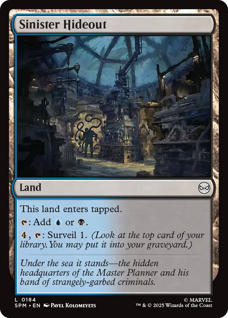 Sinister Hideout — Marvel's Spider-Man — Magic: The Gathering