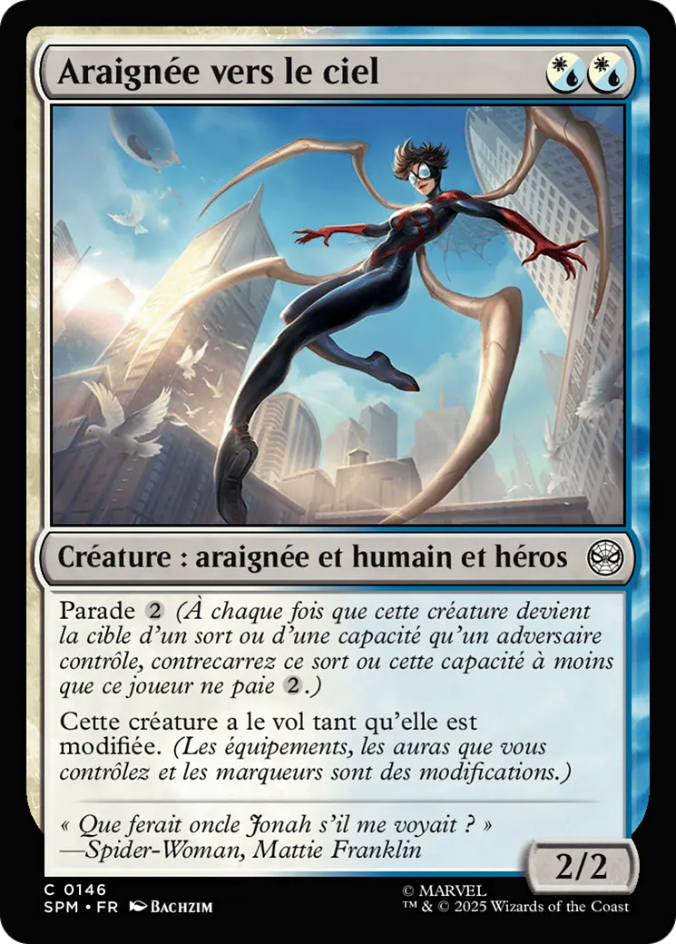 Araignée vers le ciel — Marvel's Spider-Man — Magic: The Gathering