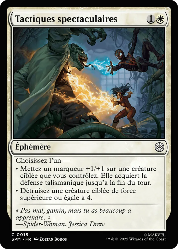 Tactiques spectaculaires — Marvel's Spider-Man — Magic: The Gathering