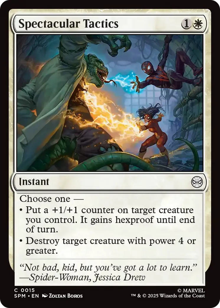 Tactiques spectaculaires — Marvel's Spider-Man — Magic: The Gathering