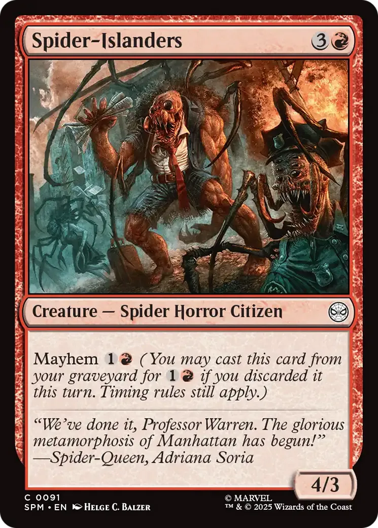 Habitants de Spider Island — Marvel's Spider-Man — Magic: The Gathering
