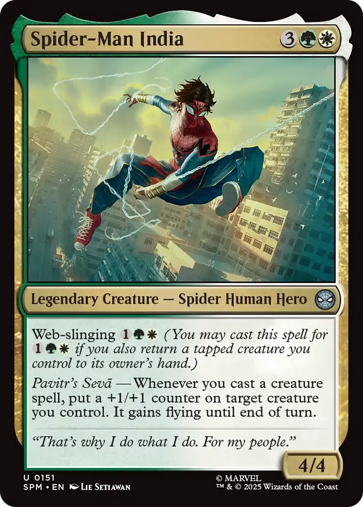 Spider-Man India — Marvel's Spider-Man — Magic: The Gathering