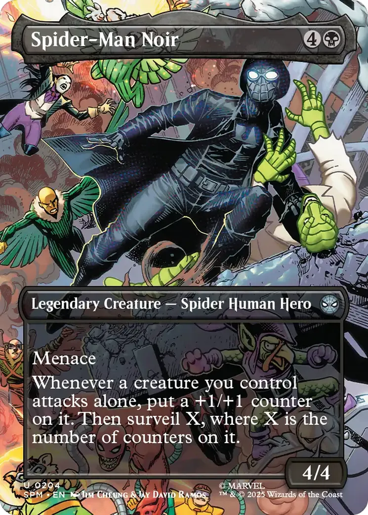 Spider-Man Noir — Marvel's Spider-Man — Magic: The Gathering