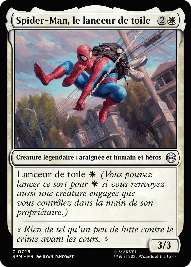 Spider-Man, le lanceur de toile — Marvel's Spider-Man — Magic: The Gathering