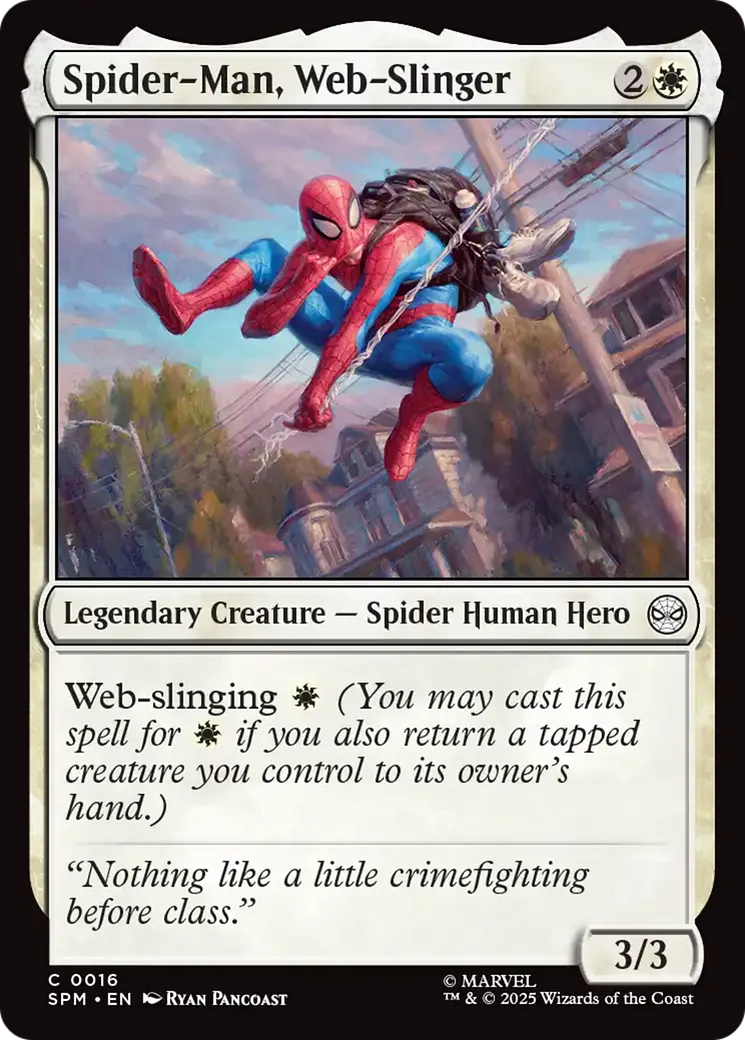 Spider-Man, le lanceur de toile — Marvel's Spider-Man — Magic: The Gathering