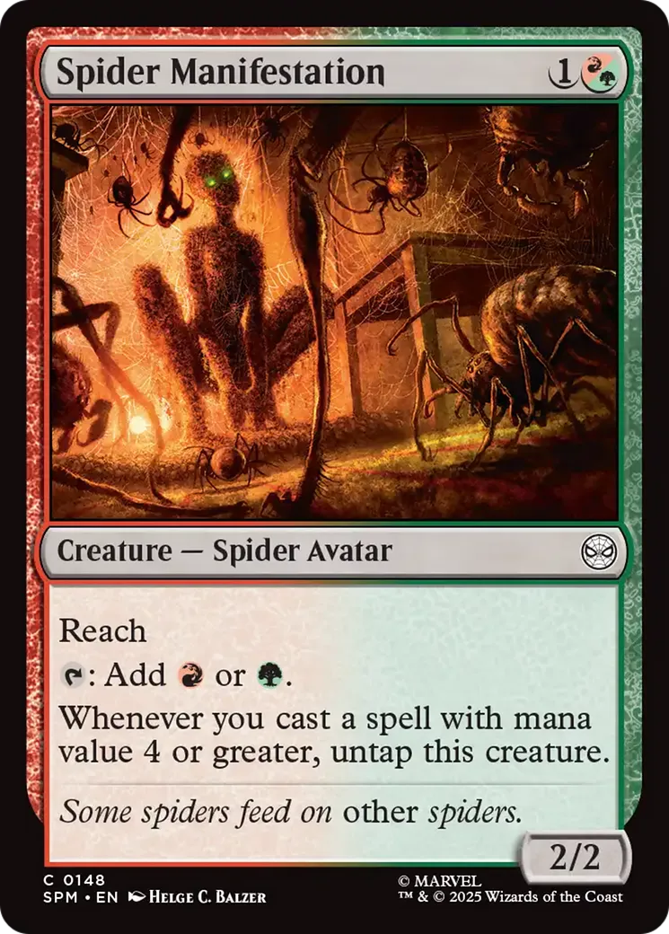 Manifestation arachnide — Marvel's Spider-Man — Magic: The Gathering