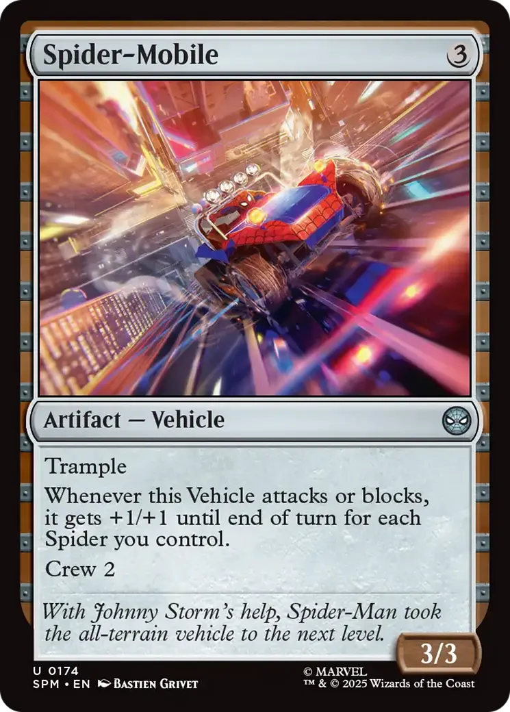 Spider-Mobile — Marvel's Spider-Man — Magic: The Gathering