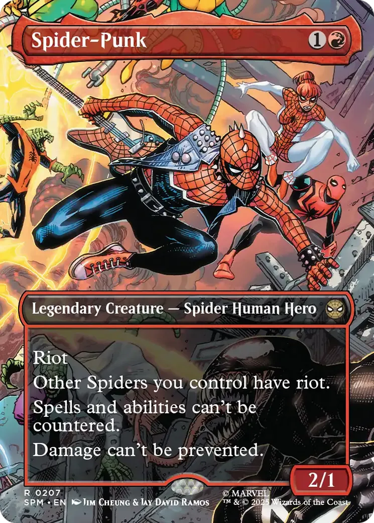Spider-Punk — Marvel's Spider-Man — Magic: The Gathering
