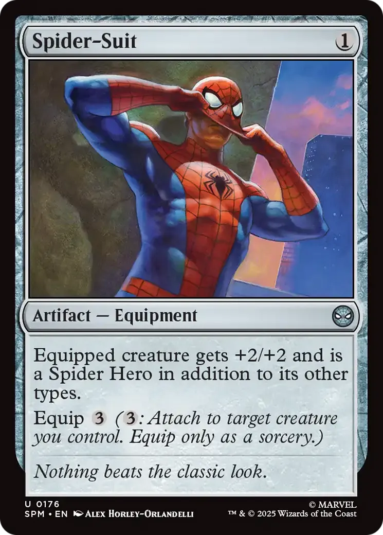 Spider-Suit — Marvel's Spider-Man — Magic: The Gathering